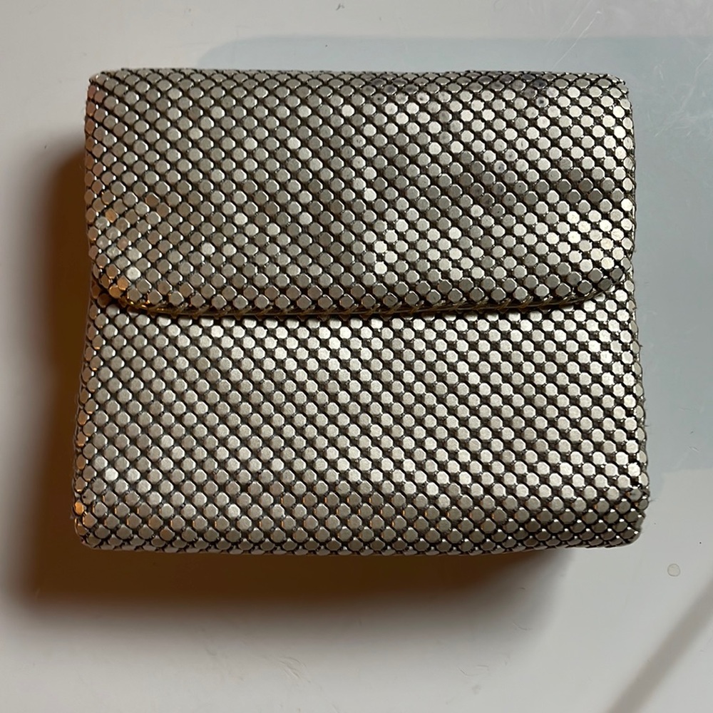 Whiting & Davis gold wallet